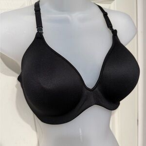 Barely There Cris Cross Back Black Bra